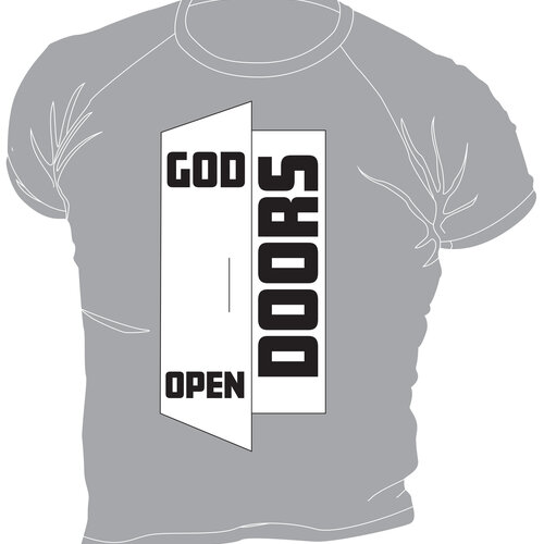 Doors Gray Shirt White Logo
