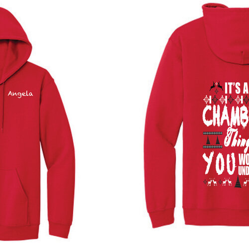 Red Hoodies zip
