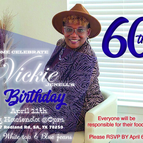 Vickie Bday Flyer